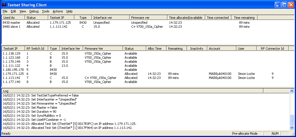 Sharing System Client